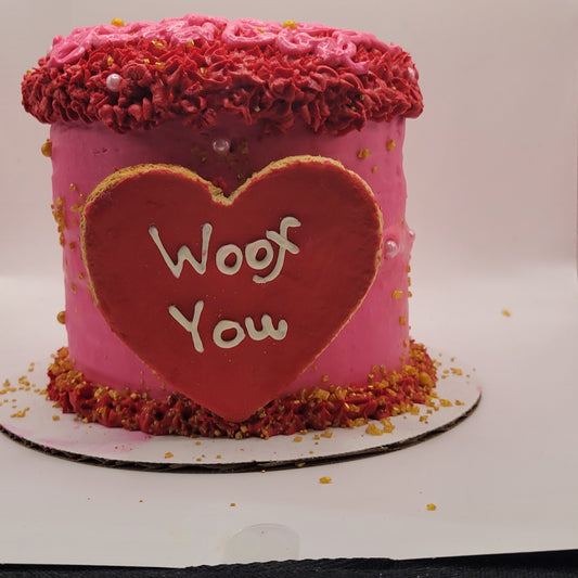 4 inch round double layer Mid Tier  ( The Journey  Cake)