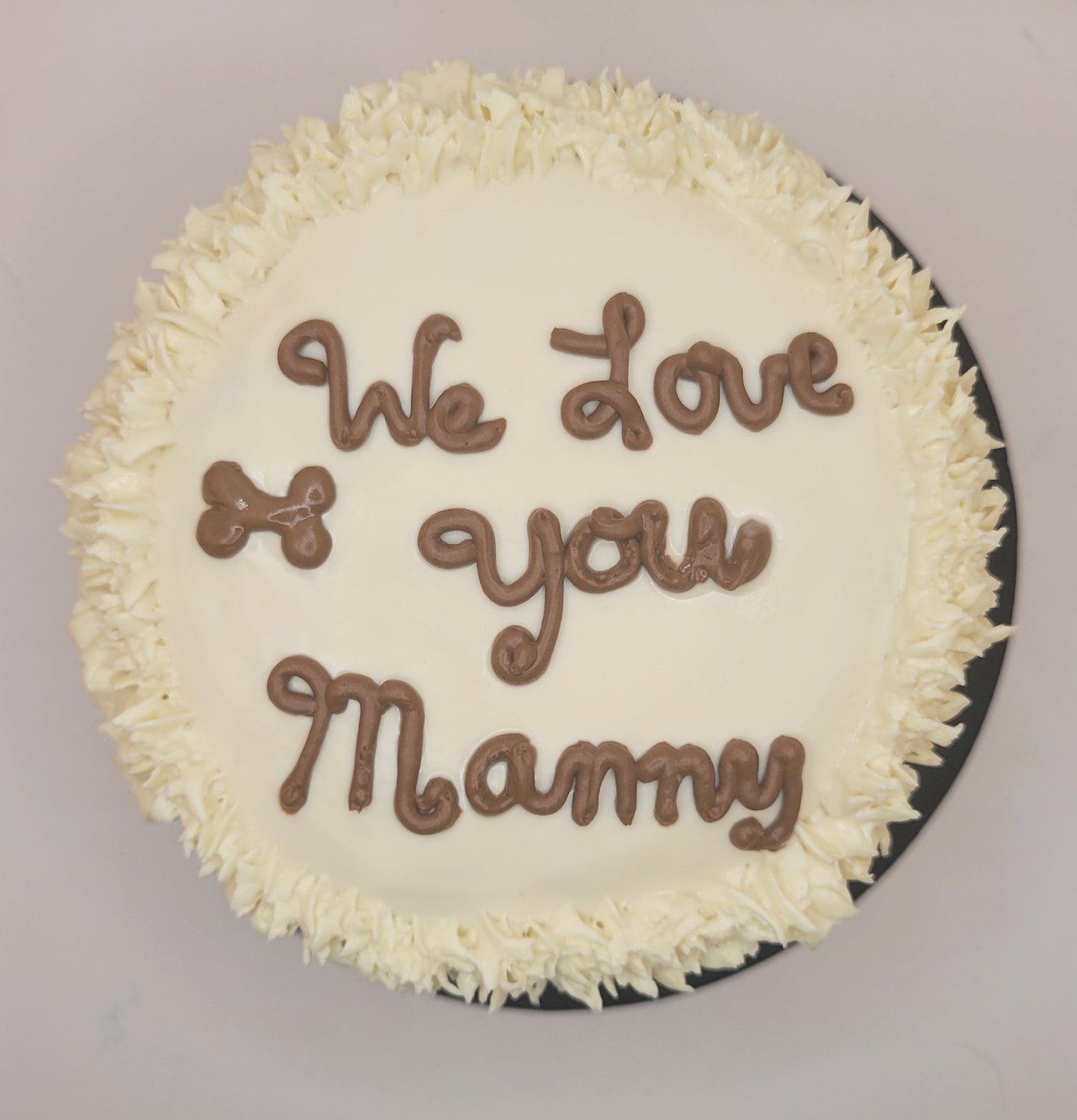 4 Inch Single Layer Basic Design Cake (The Uno Cake)