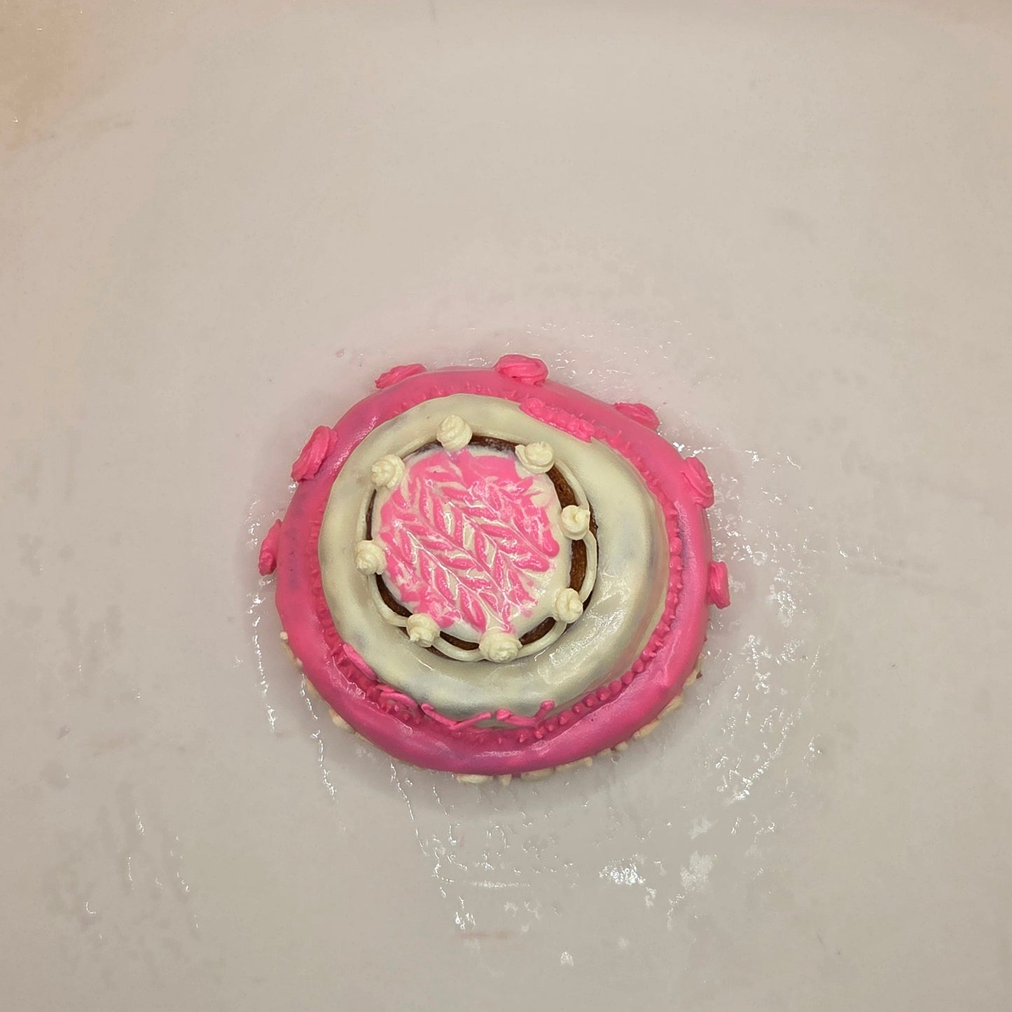 Miniture Barkday Cake treat (smaller than a pupcake)