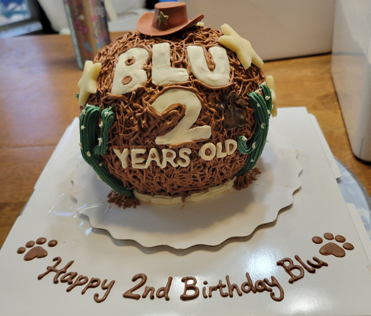 Western 3D Celebration Cake