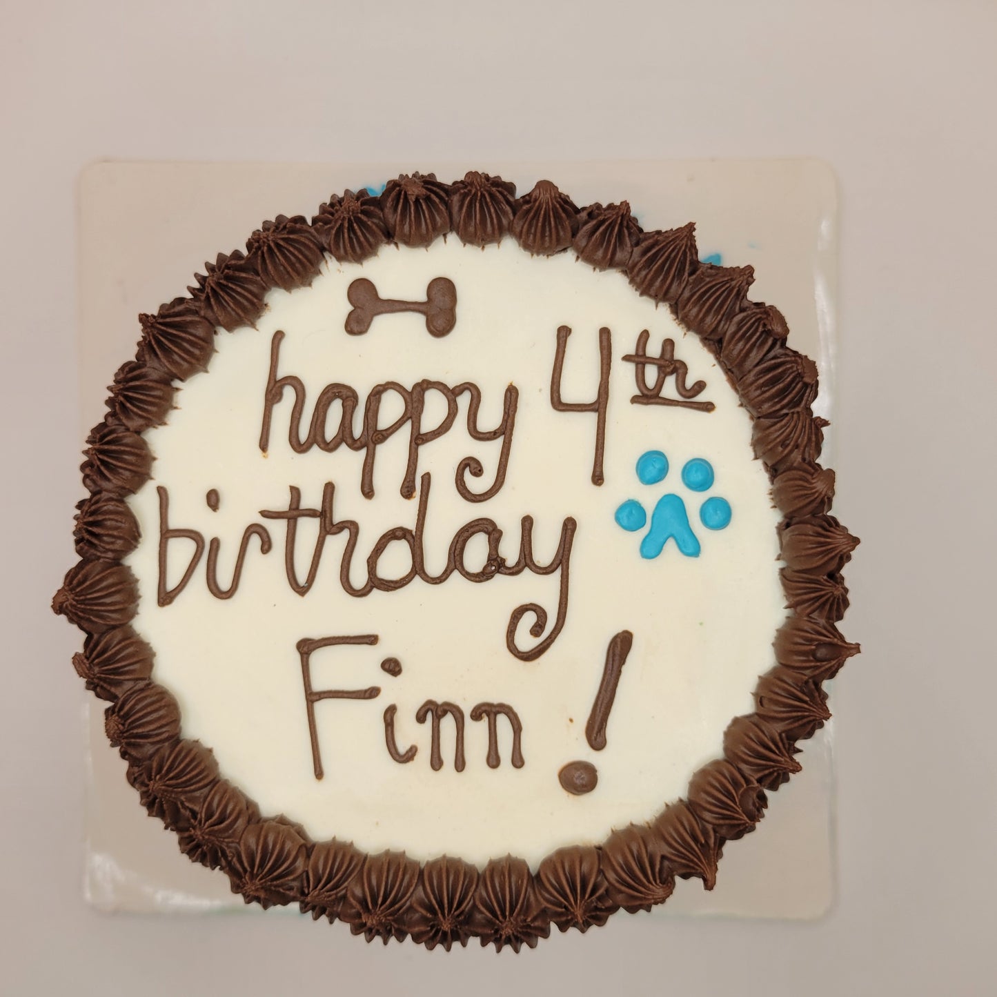 4 Inch Single Layer Basic Design Cake (The Uno Cake)