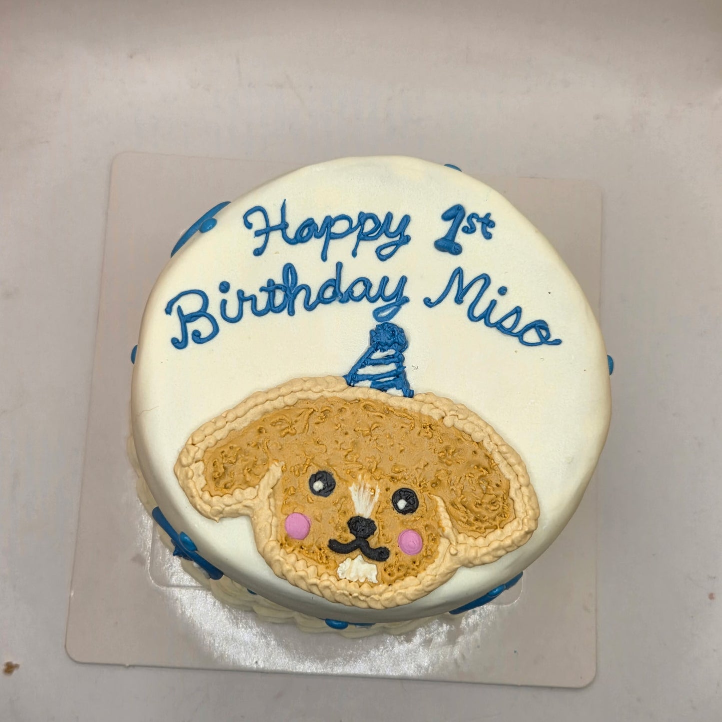 Pet Portrait Cake 4 inch custom