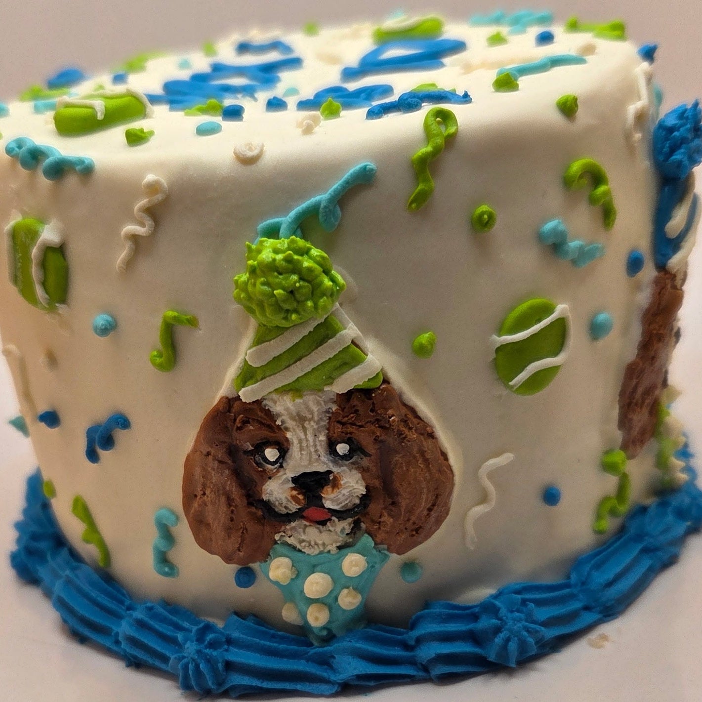 Pet Portrait Cake 4 inch custom