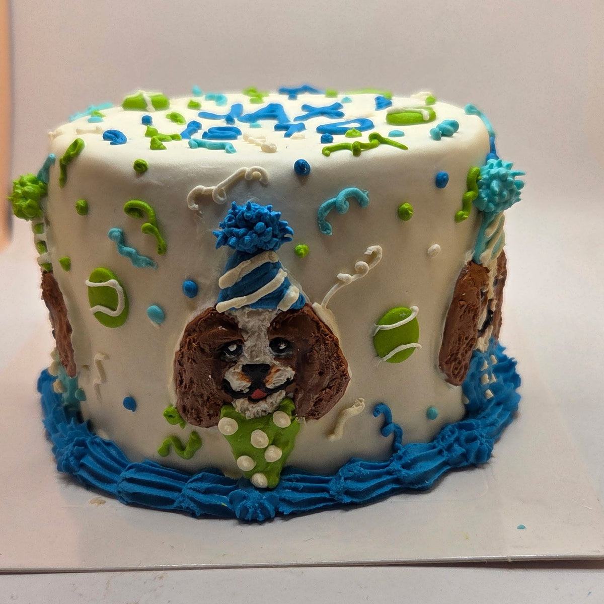 Pet Portrait Cake 4 inch custom