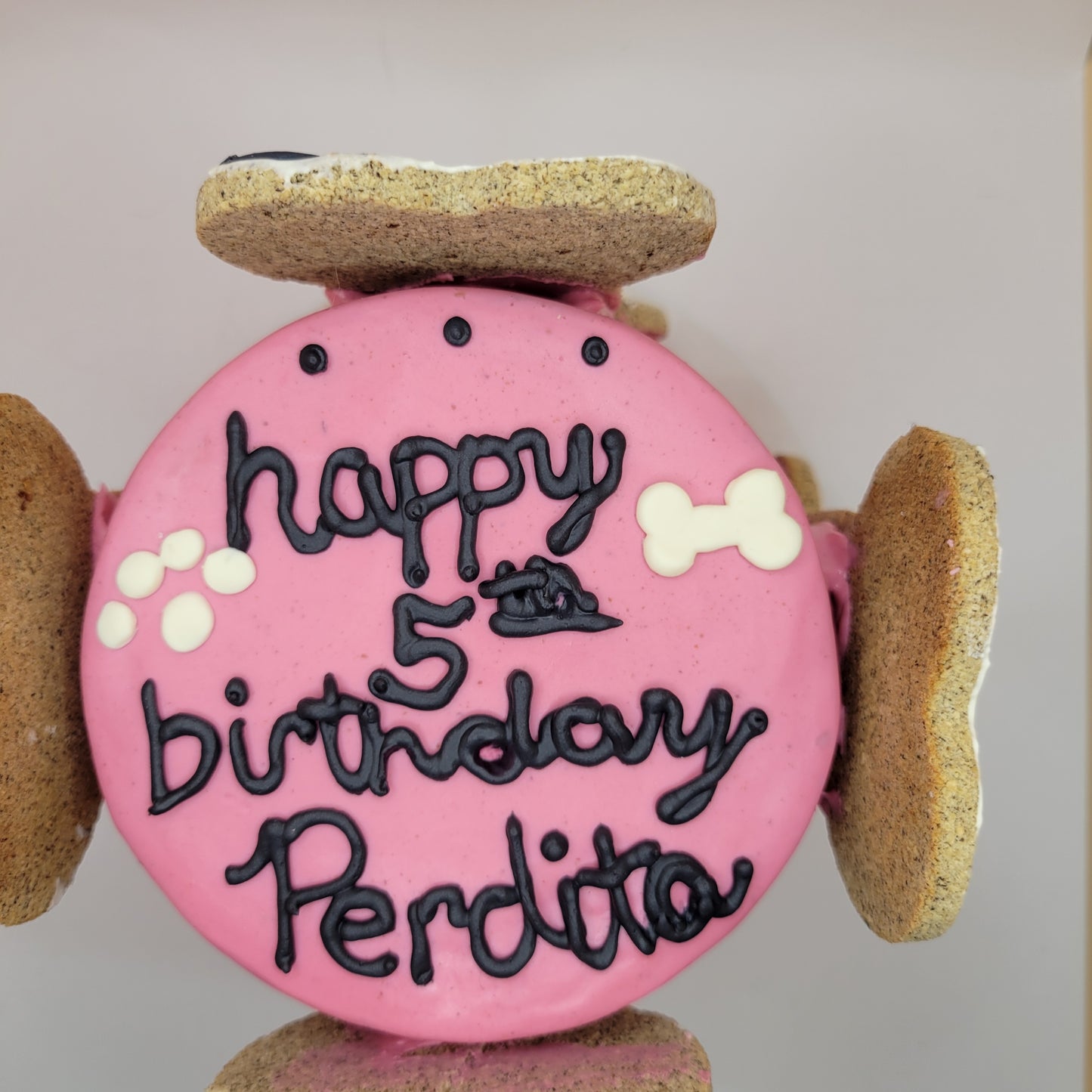 4 inch round double layer Mid Tier  ( The Journey  Cake)