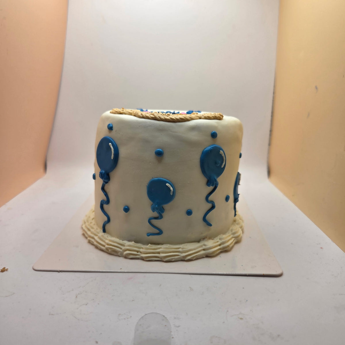 Pet Portrait Cake 4 inch custom