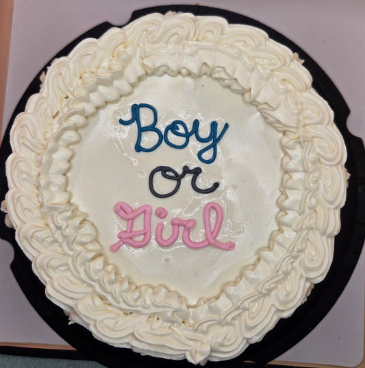 Gender Reveal 6 inch