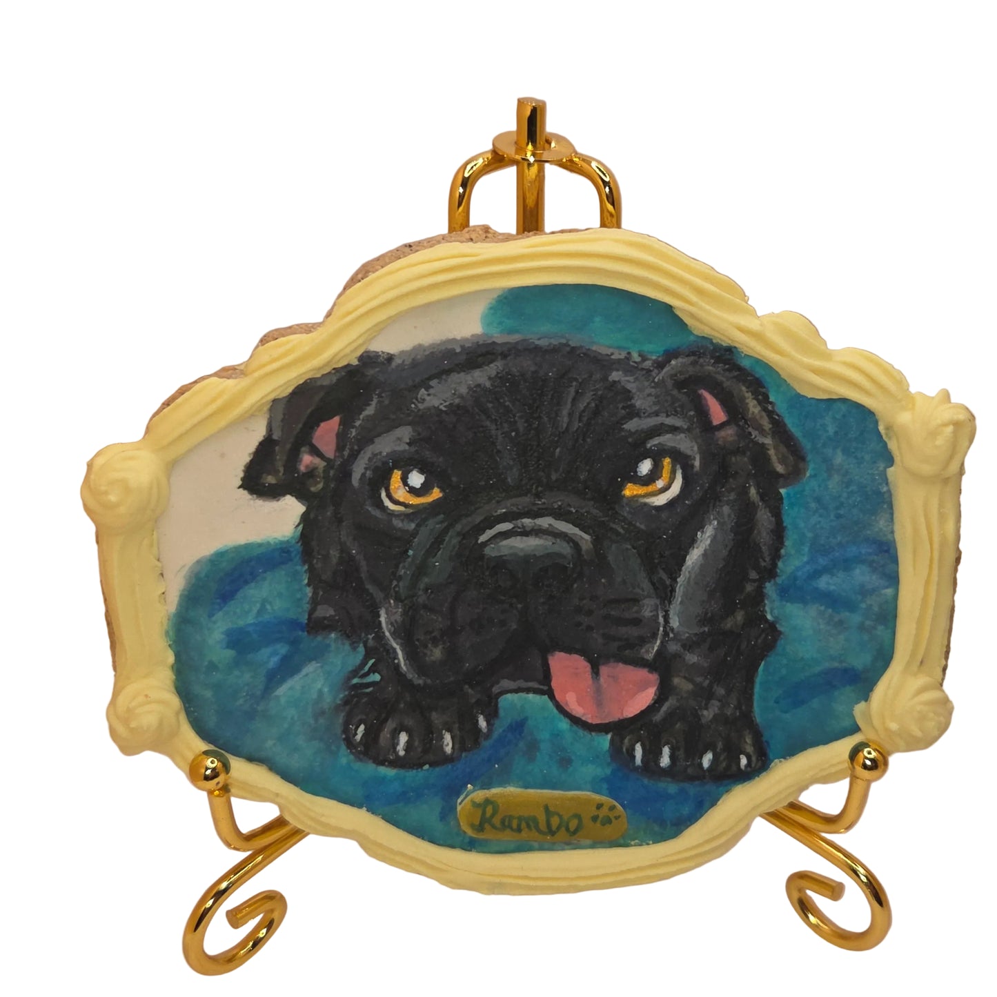 Portrait Dog Cookie
