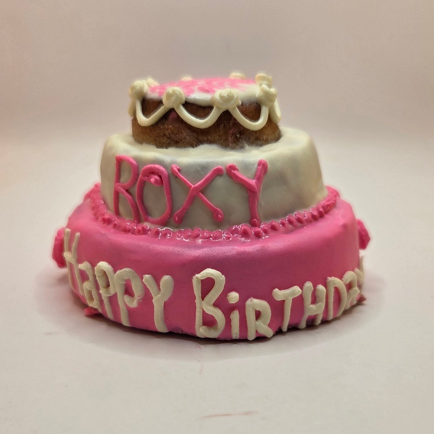 Miniture Barkday Cake treat (smaller than a pupcake)