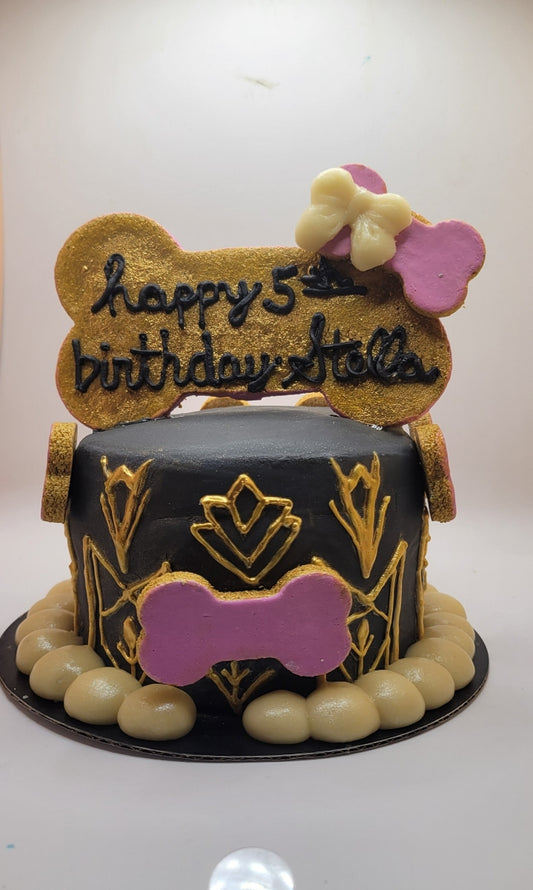 4 inch Single Layer Upper Tier 2 Cake (The Zelda Cake)